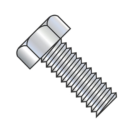 Usa Industrials #12-24 x 3/4 in External Hex Flange Hex Machine Screw, Zinc Plated Steel BULK-SCRW-7485